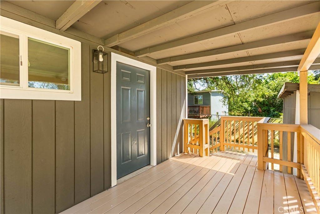 4936 Lower Wyandotte Road Oroville, CA 95966 - Photo 22 of 41 a view of a wooden deck