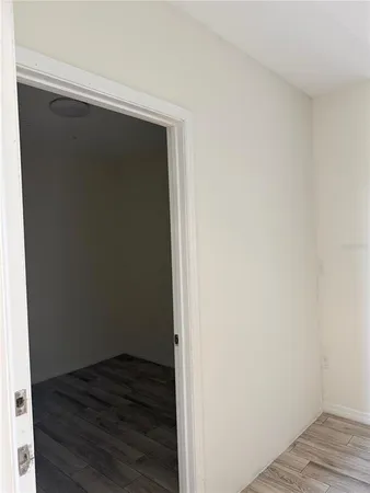 a view of wooden floor