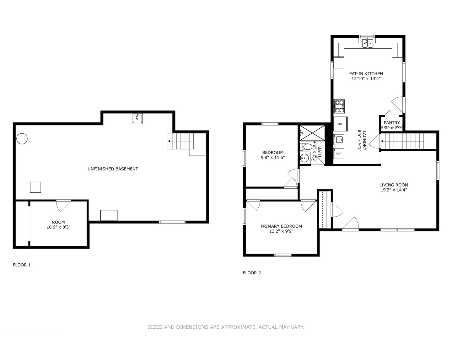 205 Wheeling Avenue Wheeling, IL 60090 - Photo 23 of 25 a picture of a floor plan