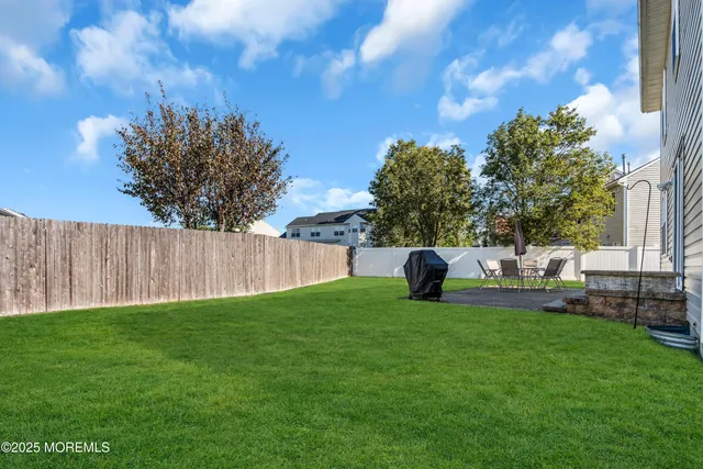 a view of a back yard