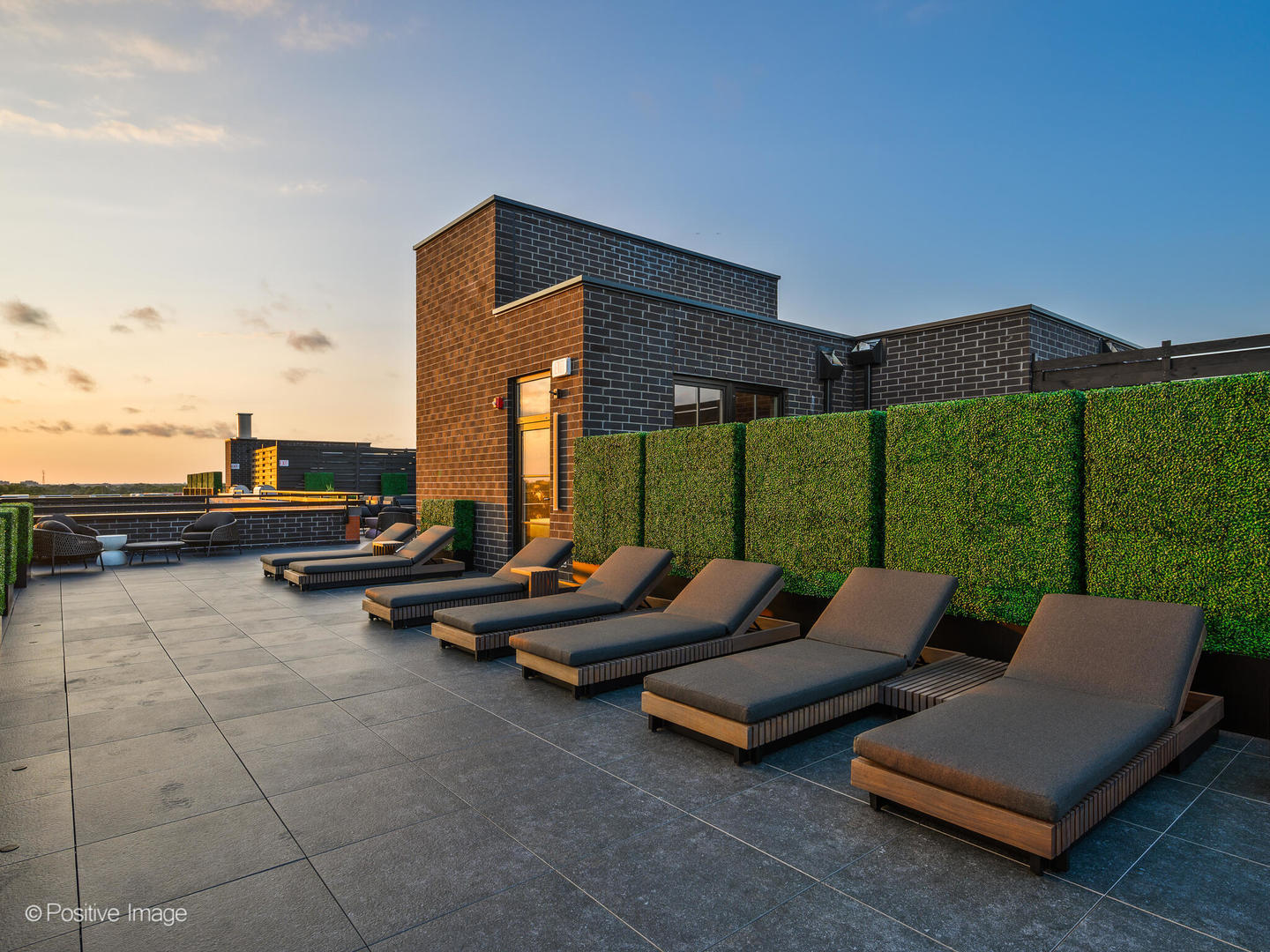 11 West Prospect Avenue, Unit 503 Mount Prospect, IL 60056 - Photo 67 of 72 a outdoor space with patio lots of furniture and mountain view