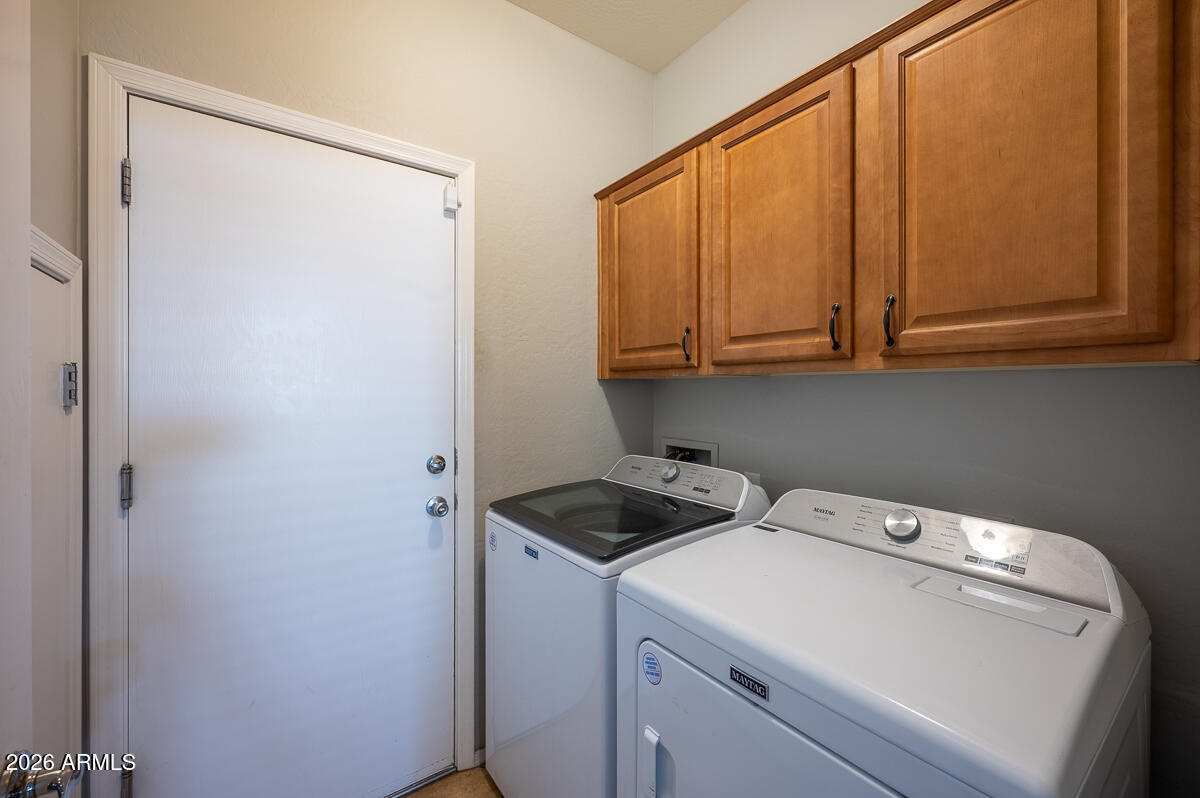 3328 East Merlot Street Gilbert, AZ 85298 - Photo 43 of 48 a utility room with dryer and washer