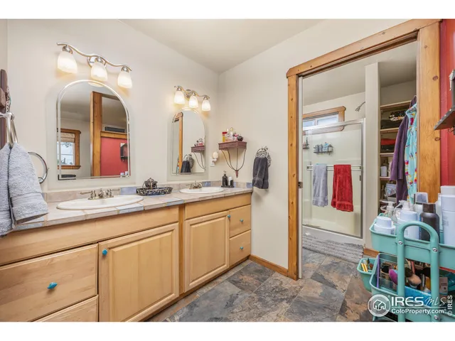 a car parked in a garage