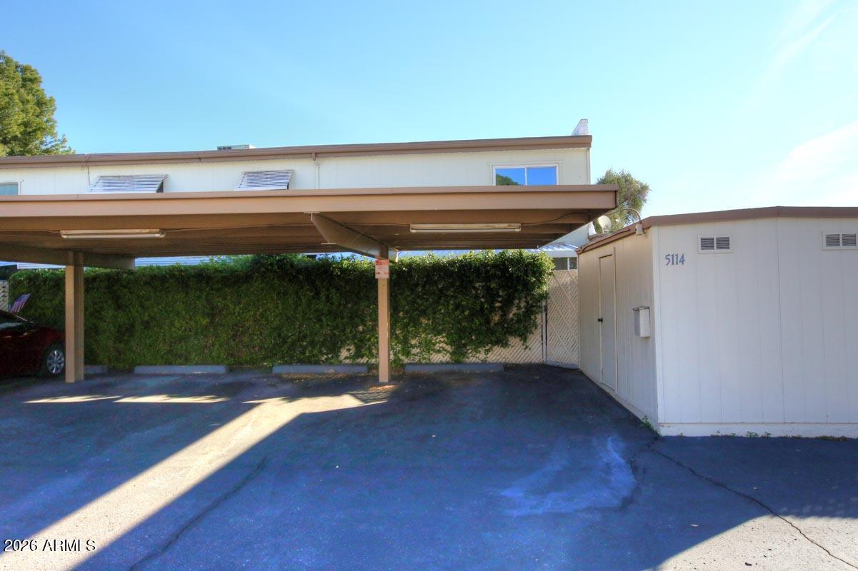 5114 North Granite Reef Road Scottsdale, AZ 85250 - Photo 24 of 29 Covered Parking-Storage