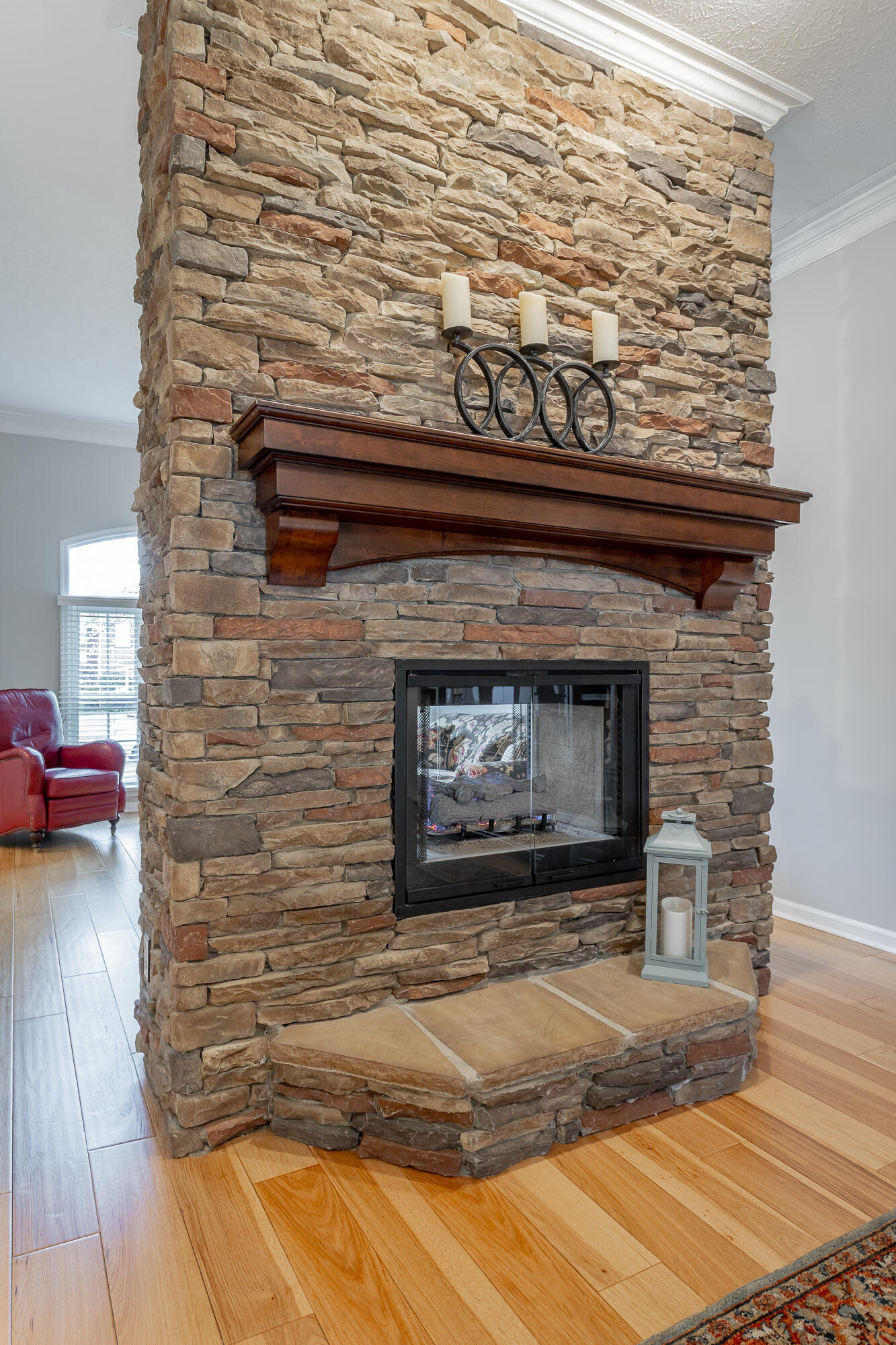 8042 Rosemere Way Chattanooga, TN 37421 - Photo 9 of 54 Double sided fireplace