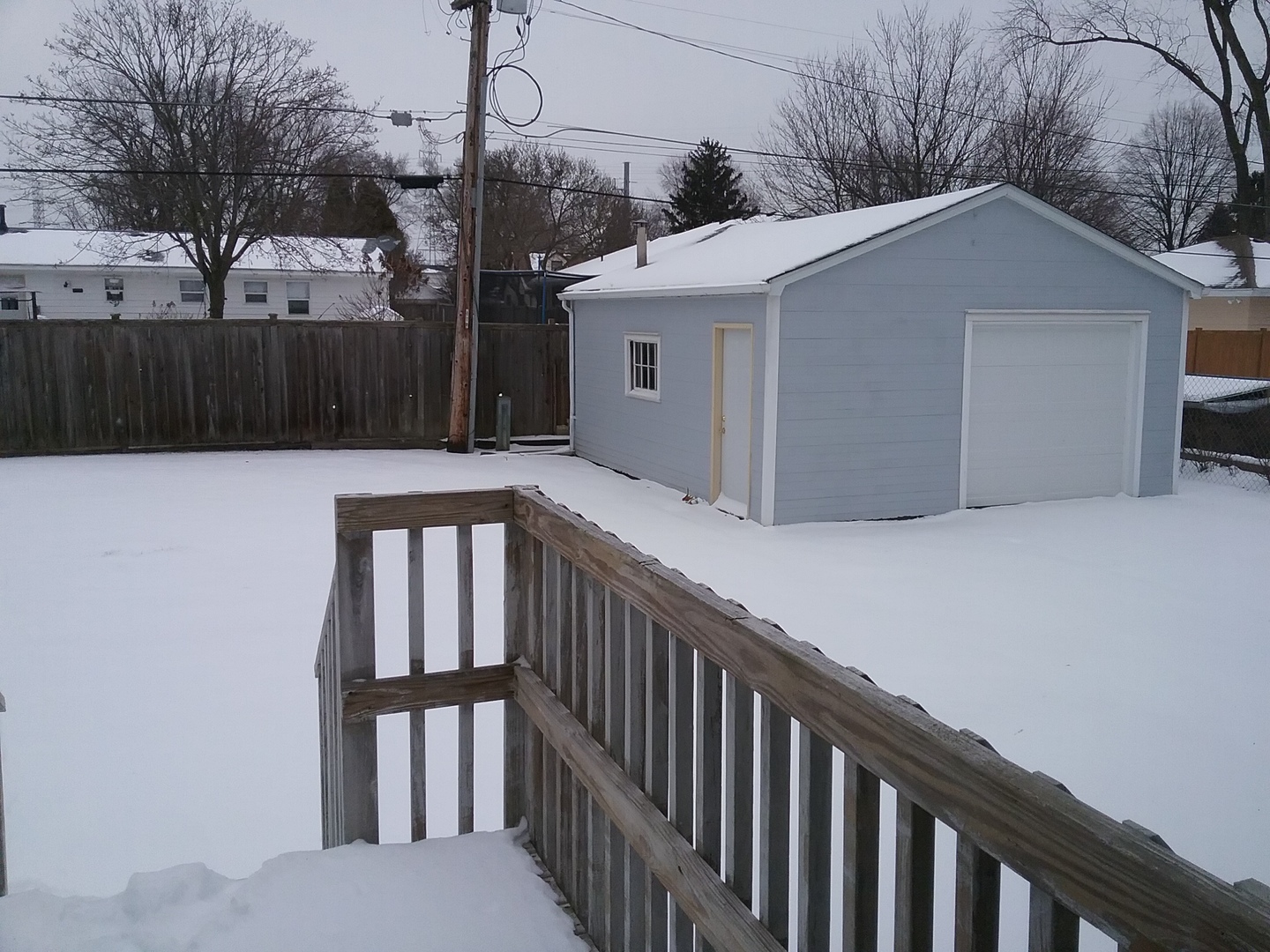 2208 Root Street Crest Hill, IL 60403 - Photo 10 of 21 a view of a house with wooden fence