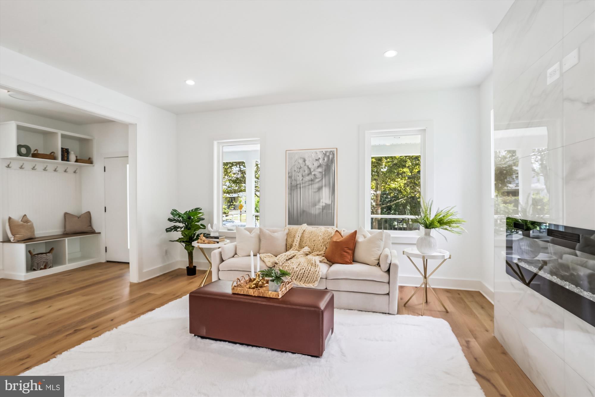1341 Ingraham Street Northwest Washington, DC 20011 - Photo 5 of 51 a living room with furniture and a large window
