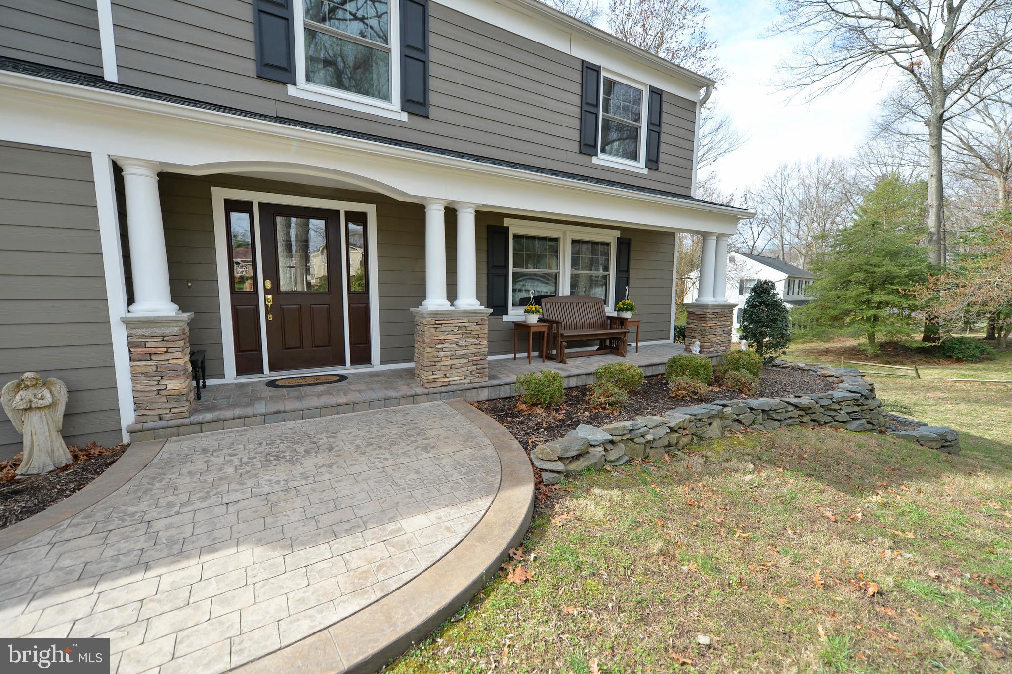 11403 Running Cedar Road Reston, VA 20191 - Photo 2 of 58 Enchanting front porch welcomes your guests.