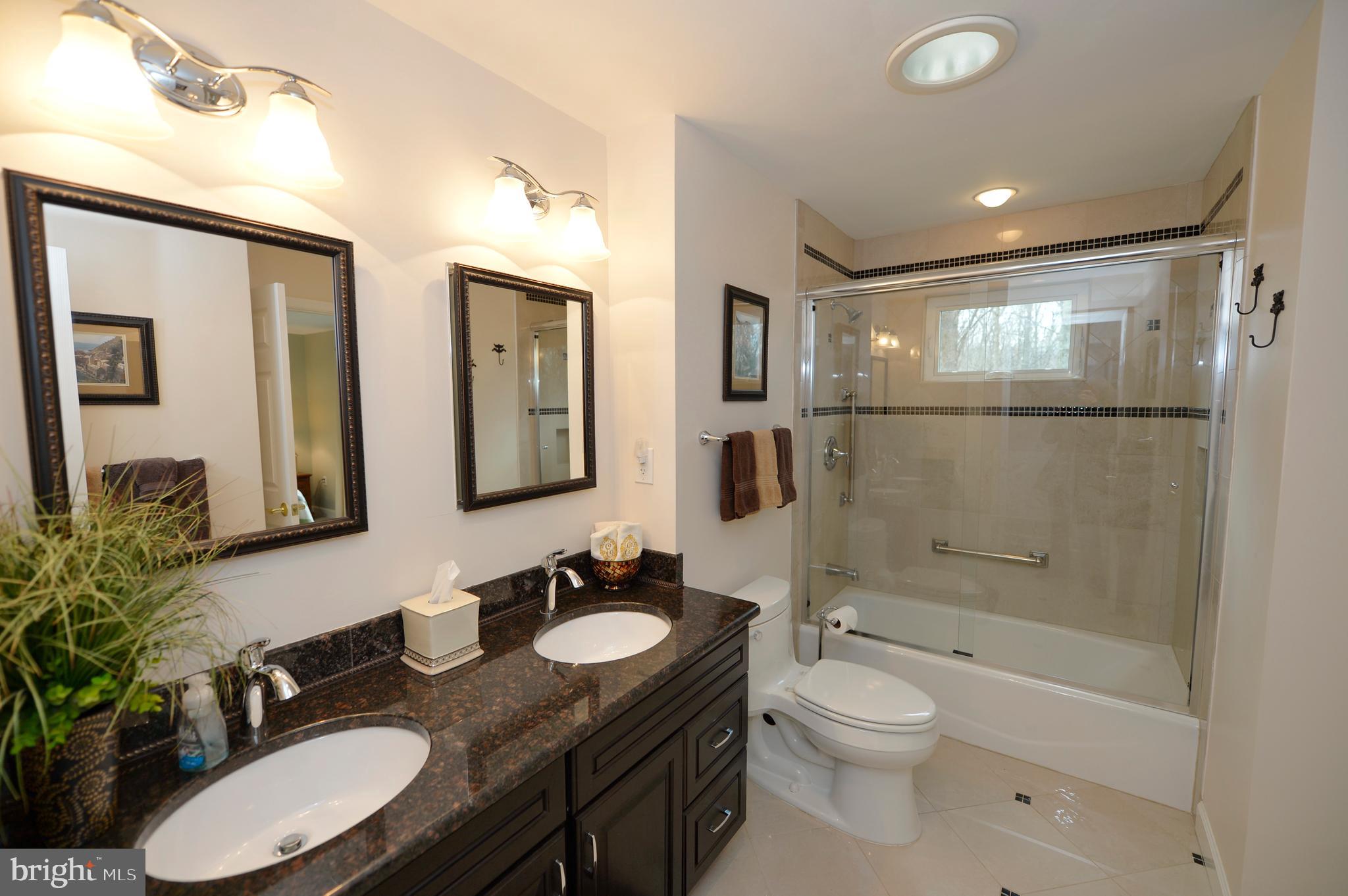 11403 Running Cedar Road Reston, VA 20191 - Photo 32 of 58 Beautifully updated hall bathroom.