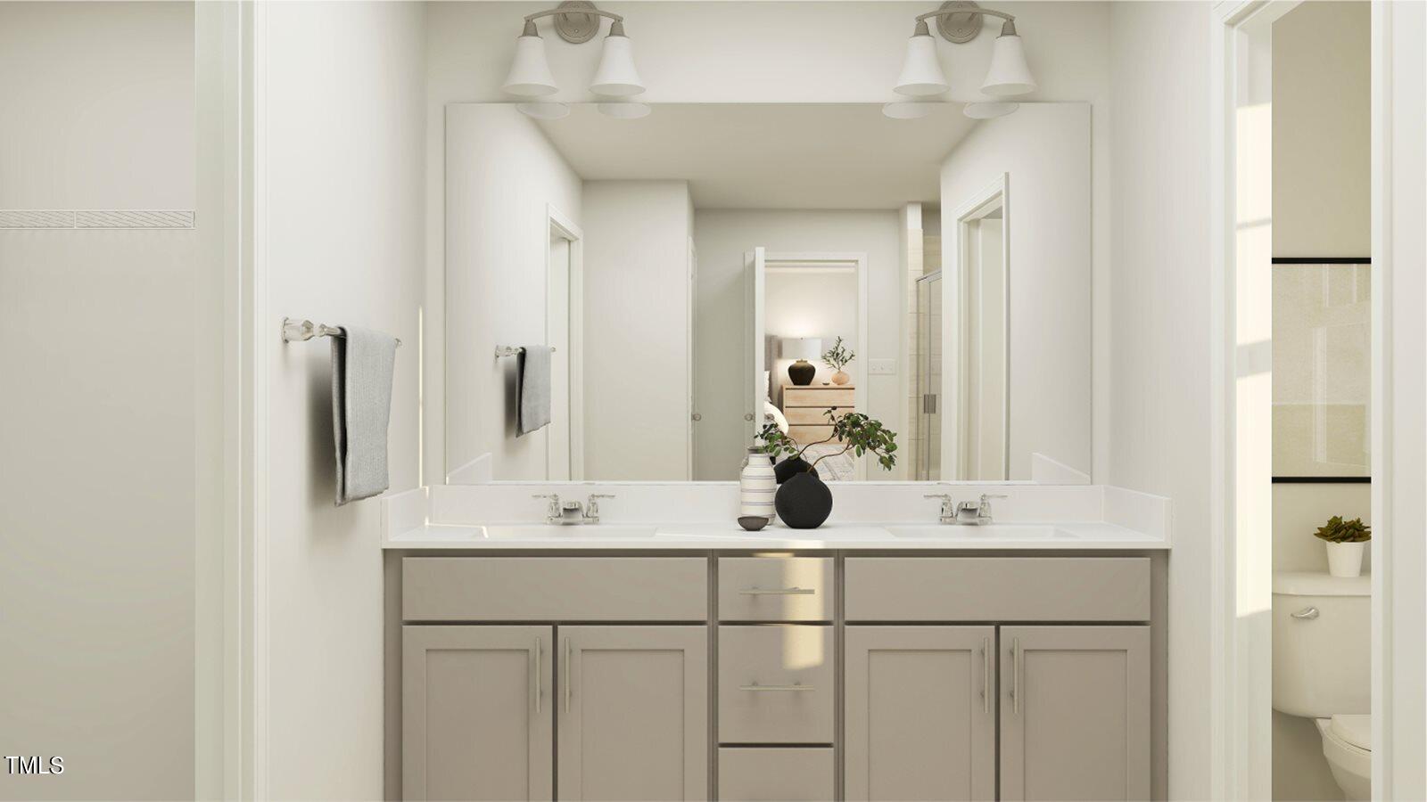3732 Watson Rdg Lane, Unit MADISON Raleigh, NC 27616 - Photo 22 of 41 HP Leighton owners bath