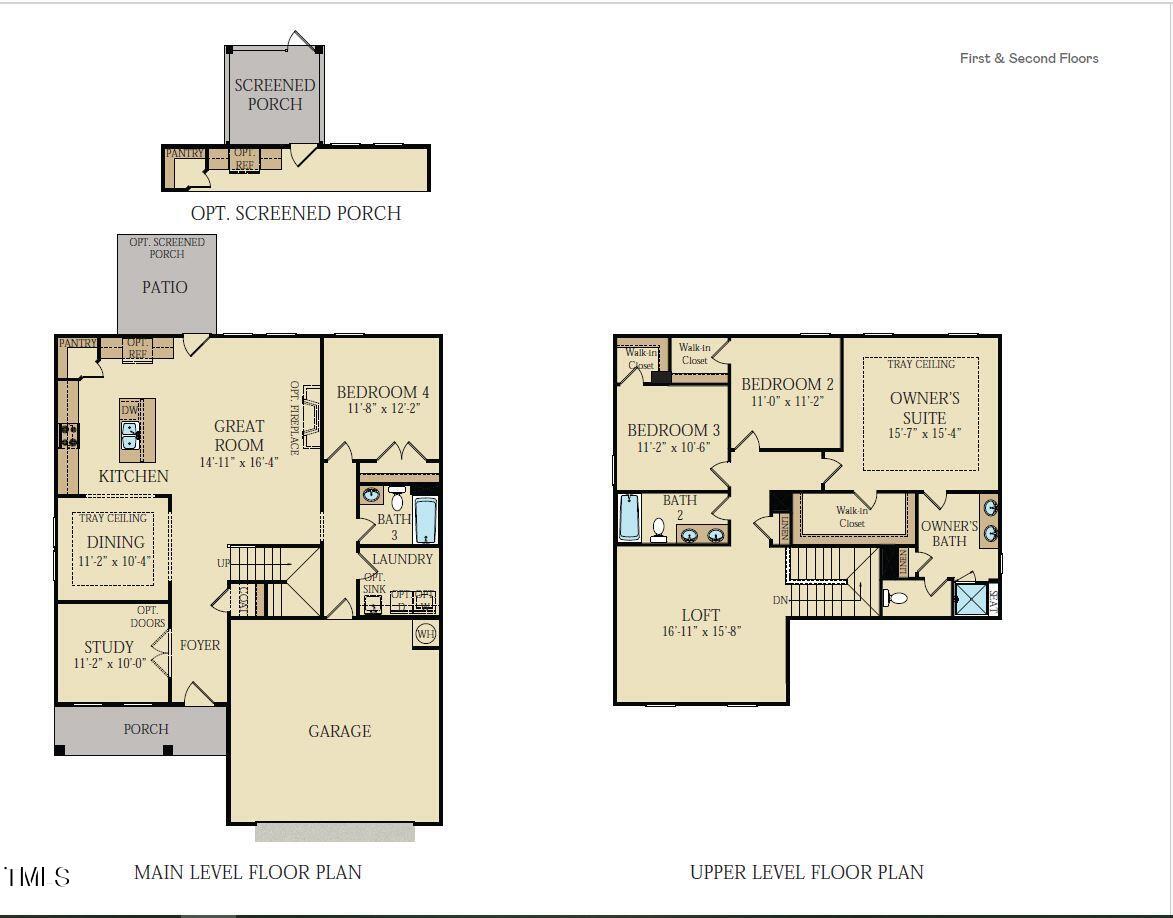 3732 Watson Rdg Lane, Unit MADISON Raleigh, NC 27616 - Photo 41 of 41 Madison floorplan snip