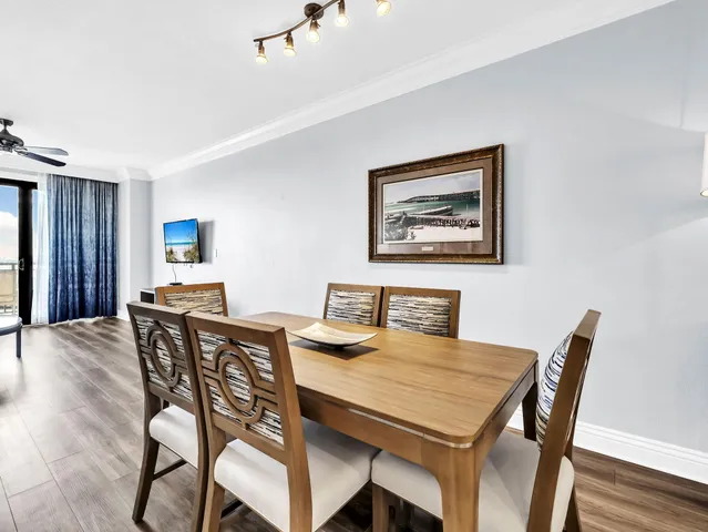 a view of balcony with furniture