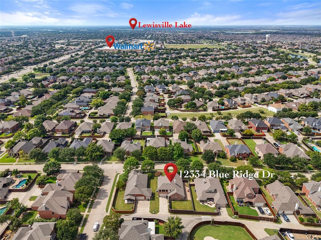 12334 Blue Ridge Drive Frisco, TX 75033 - Photo 27 of 32 an aerial view of a city