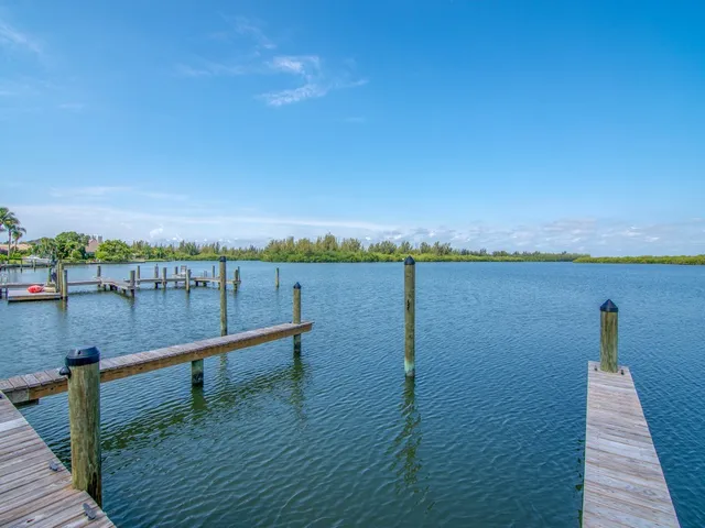 a view of a lake and outdoor space