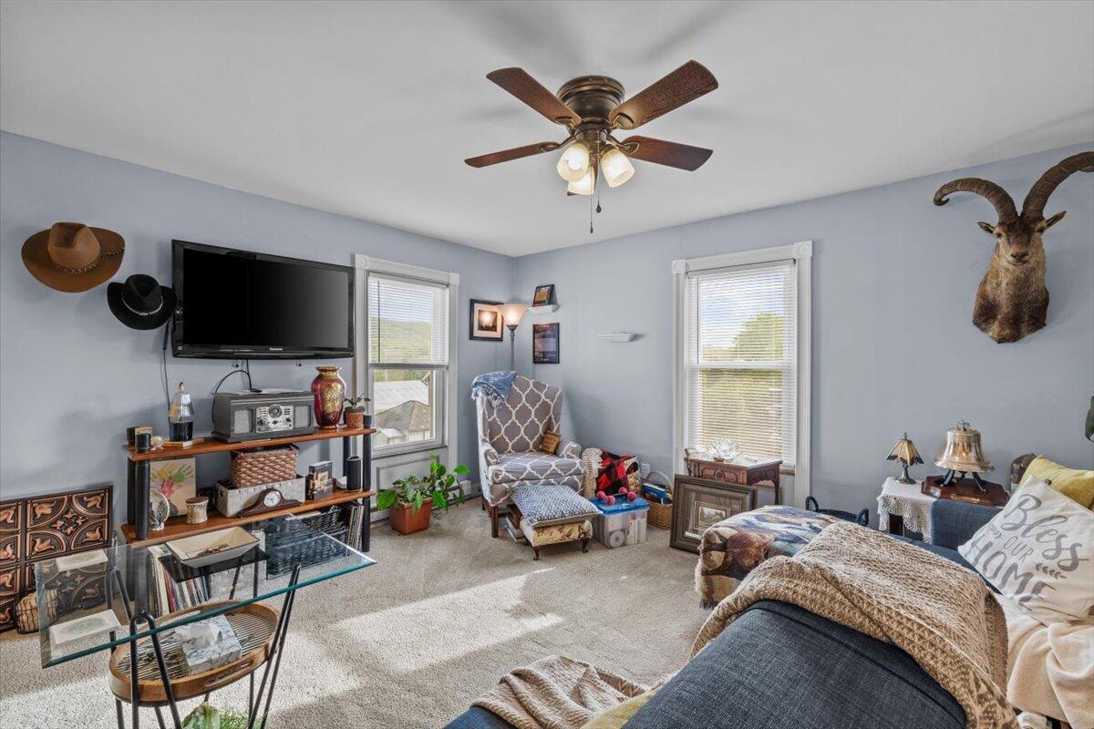 1937 Kunkletown Road Saylorsburg, PA 18353 - Photo 28 of 51 a living room with furniture and a flat screen tv