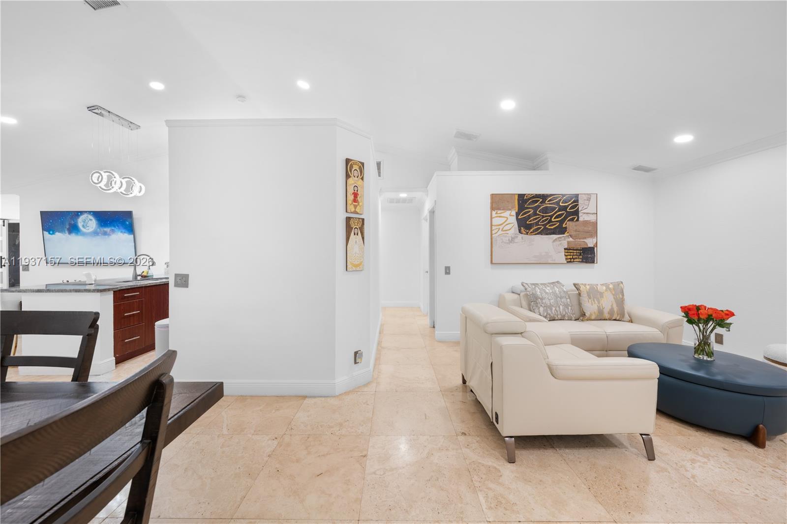 4361 Mahogany Ridge Drive Weston, FL 33331 - Photo 20 of 47 a living room with furniture and a flat screen tv