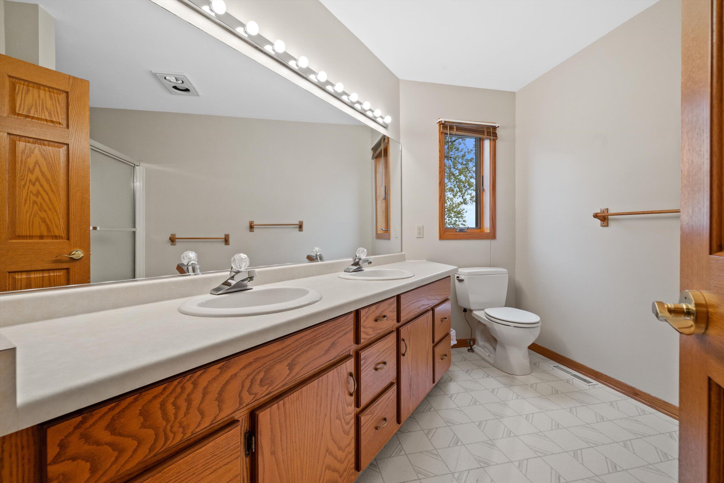 N9171 Nelson Road La Grange, WI 53120 - Photo 22 of 62 Upstairs Bathroom