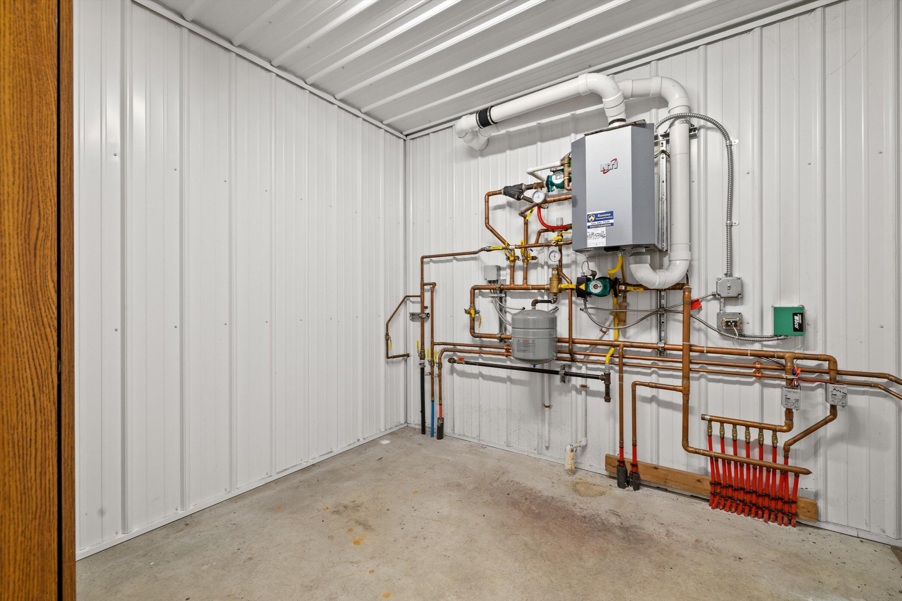 N9171 Nelson Road La Grange, WI 53120 - Photo 46 of 62 In floor Heating