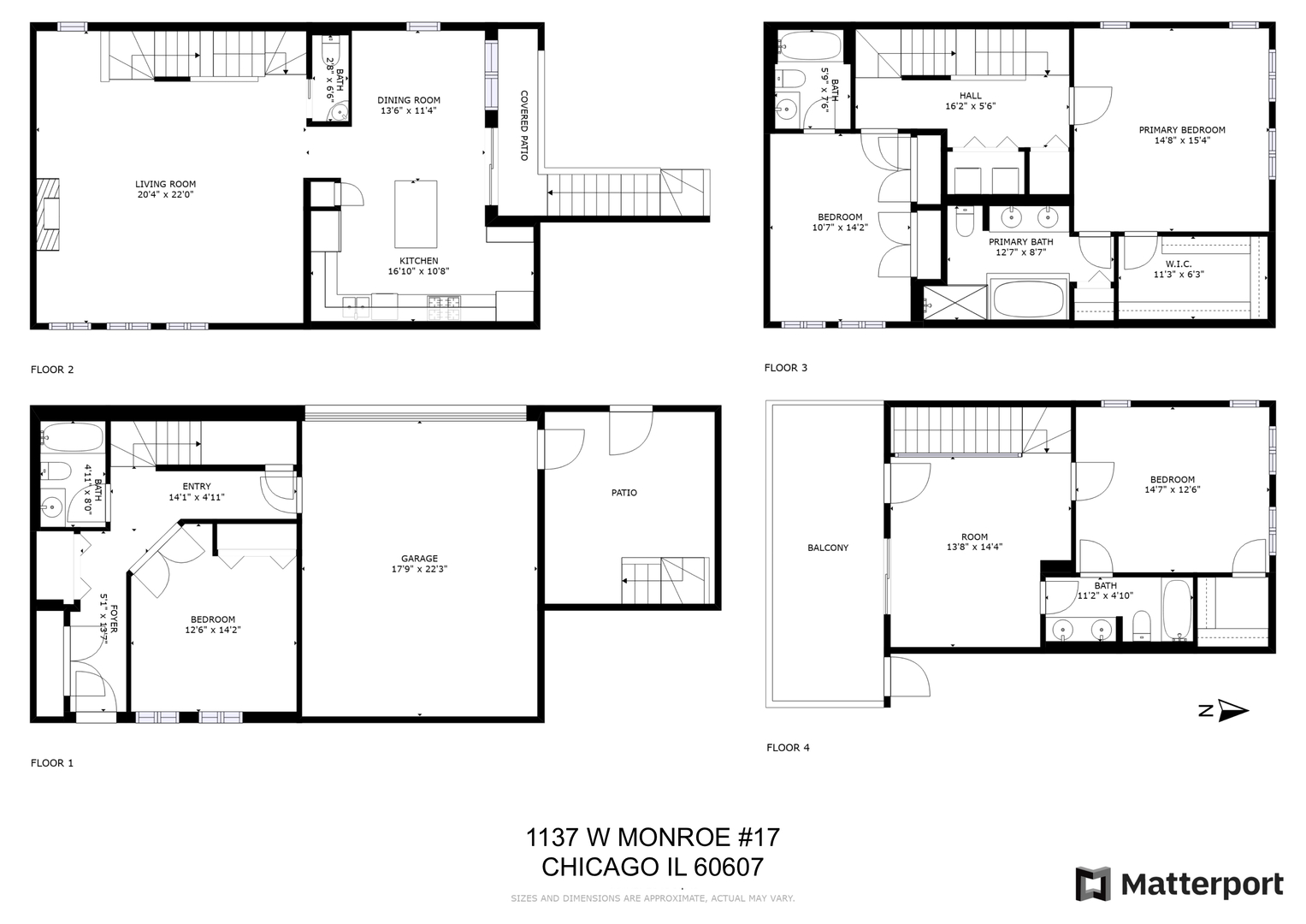 1137 West Monroe Street, Unit 17 Chicago, IL 60607 - Photo 41 of 41 a picture of a room with a white wall and white cabinet