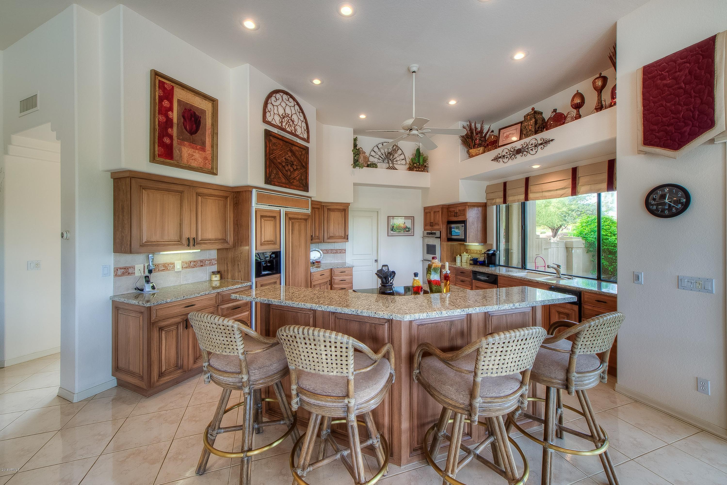 27601 North Azatlan Drive Rio Verde, AZ 85263 - Photo 9 of 29 009_Breakfast Bar ~ Kitchen
