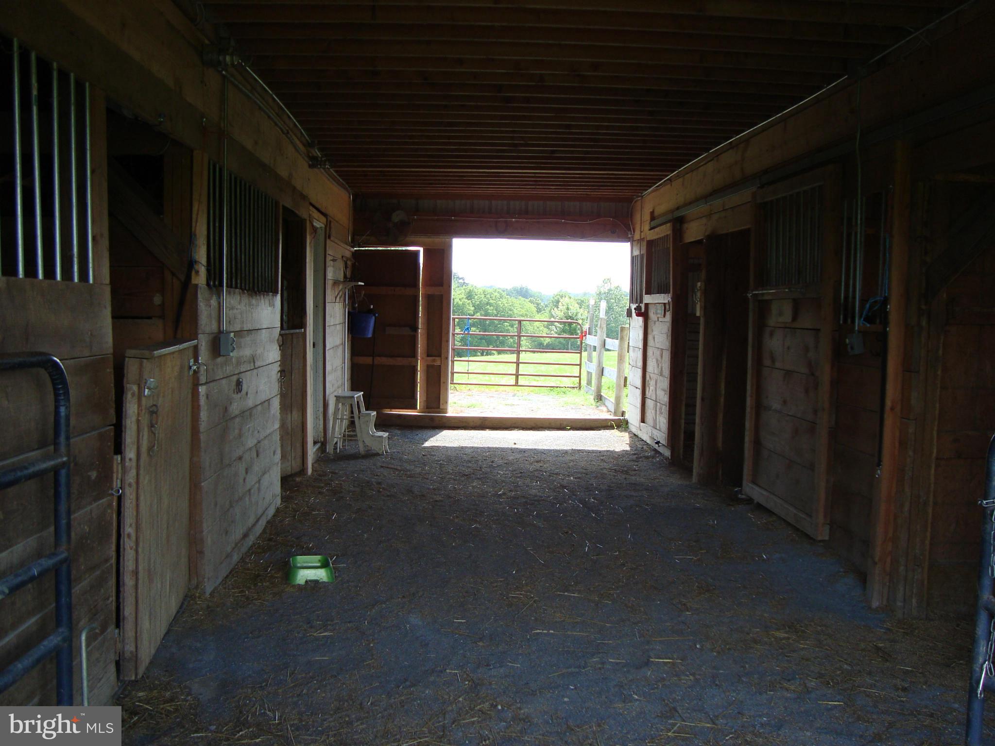 2529 Uniontown Road Westminster, MD 21158 - Photo 3 of 9 Horse barn interior