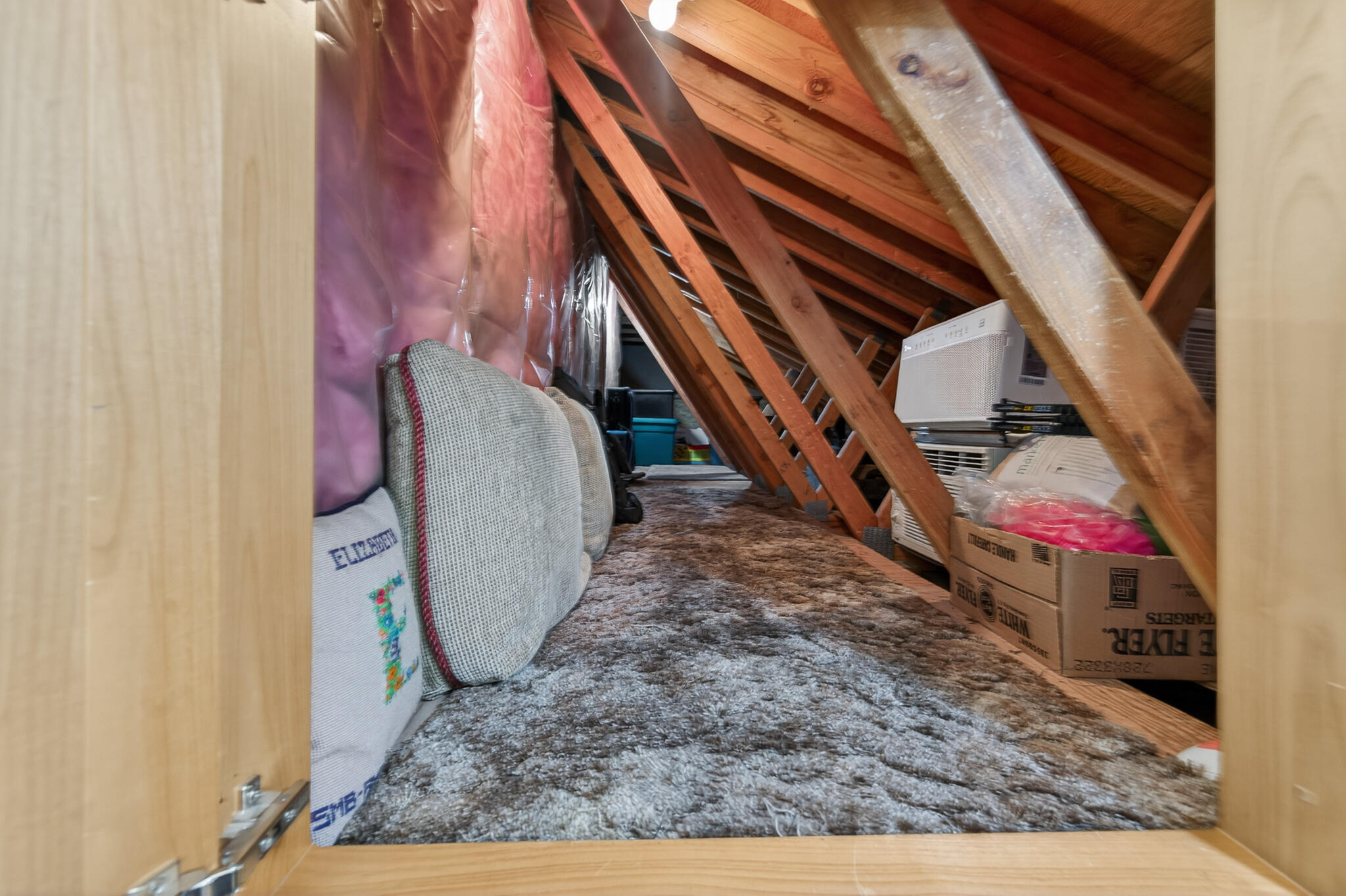 60866 Brosterhous Road Bend, OR 97702 - Photo 38 of 41 Storage space above the garage