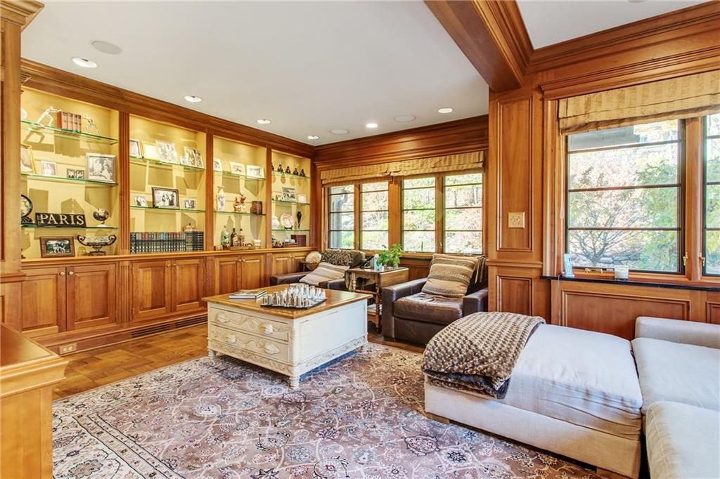213 Hampton Road Pittsburgh, PA 15215 - Photo 14 of 21 a living room with furniture and large windows