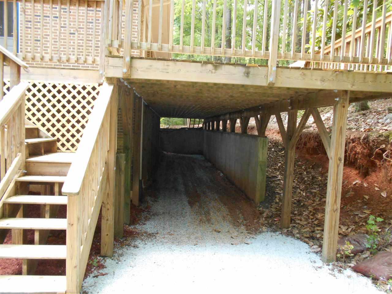 6808 Laurdane Road Raleigh, NC 27613 - Photo 18 of 25 a view of a balcony with an outdoor space