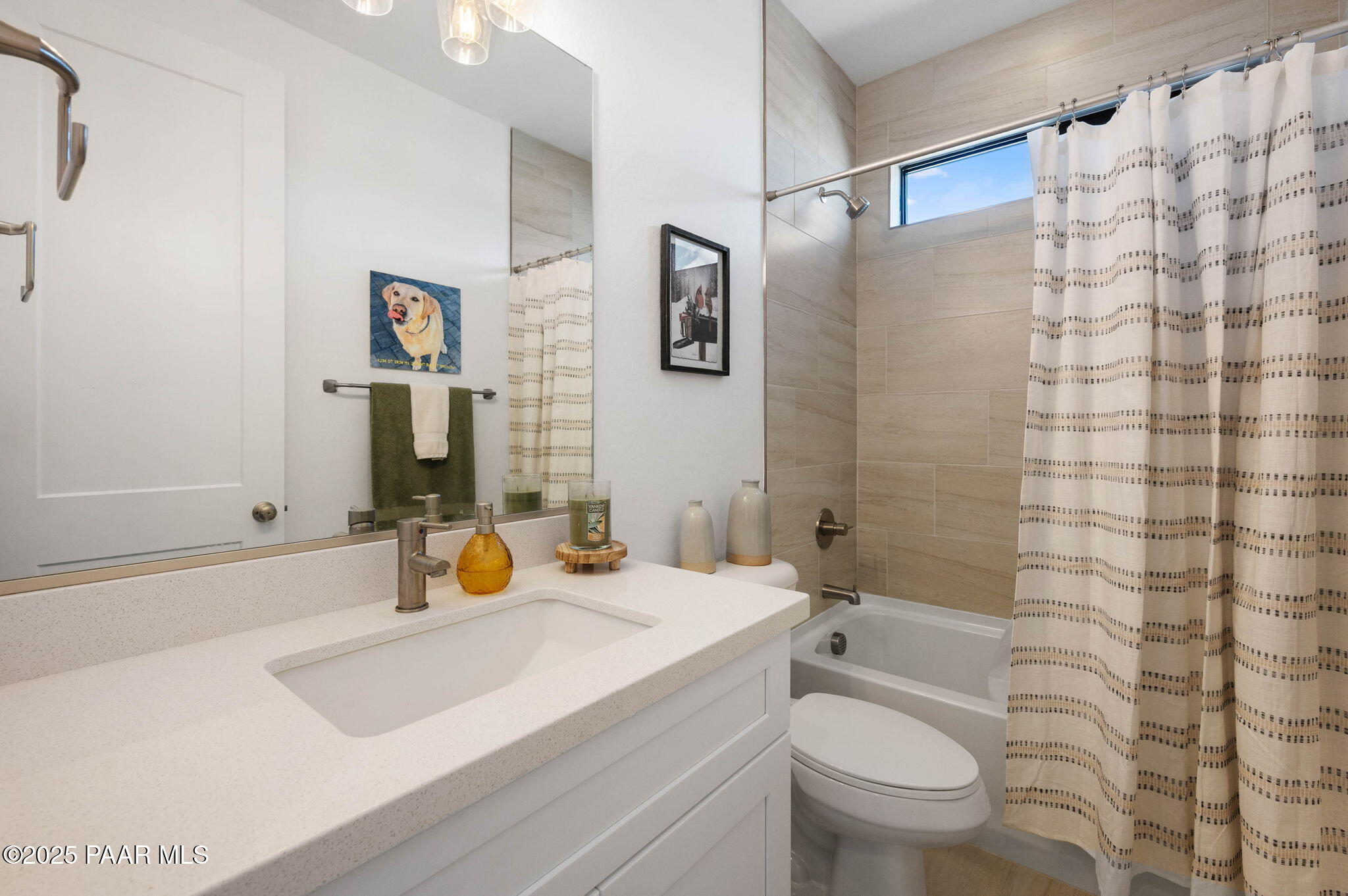 5902 Finch Place Prescott Valley, AZ 86314 - Photo 25 of 116 a bathroom with a sink toilet and shower