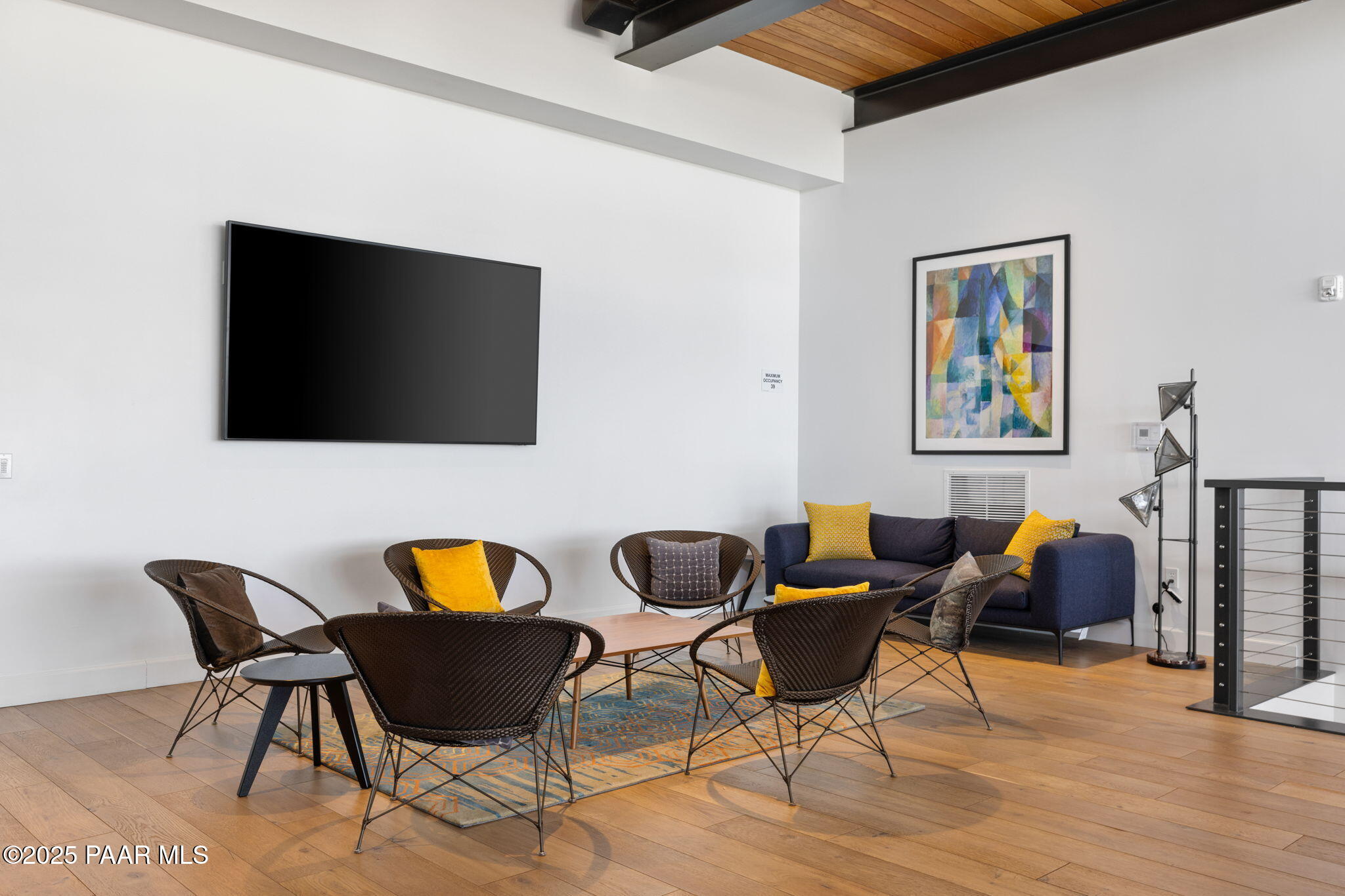 5902 Finch Place Prescott Valley, AZ 86314 - Photo 67 of 116 a view of a livingroom with lounge chair and a flat screen tv