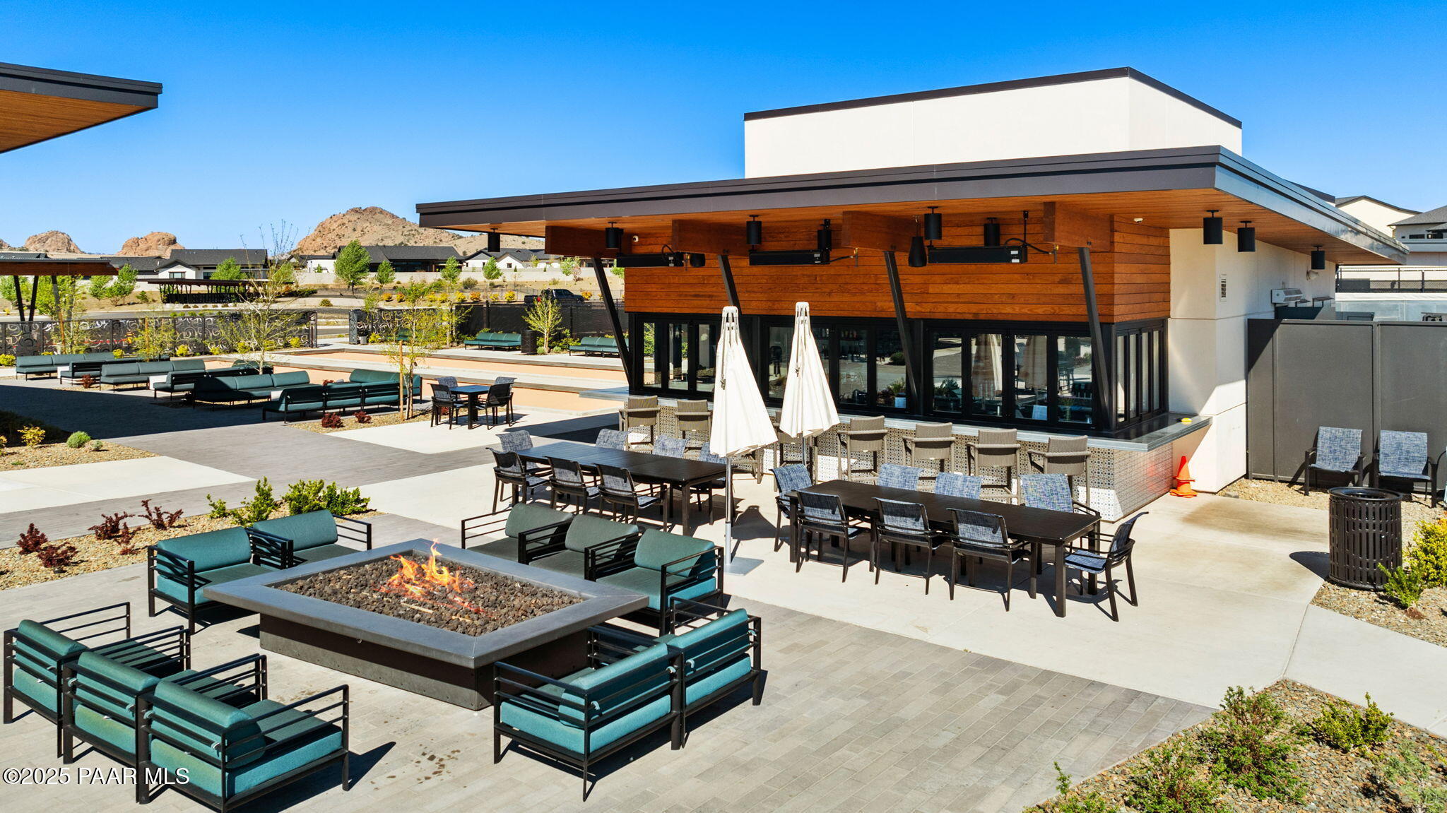 5902 Finch Place Prescott Valley, AZ 86314 - Photo 77 of 116 a roof deck with a table and chairs