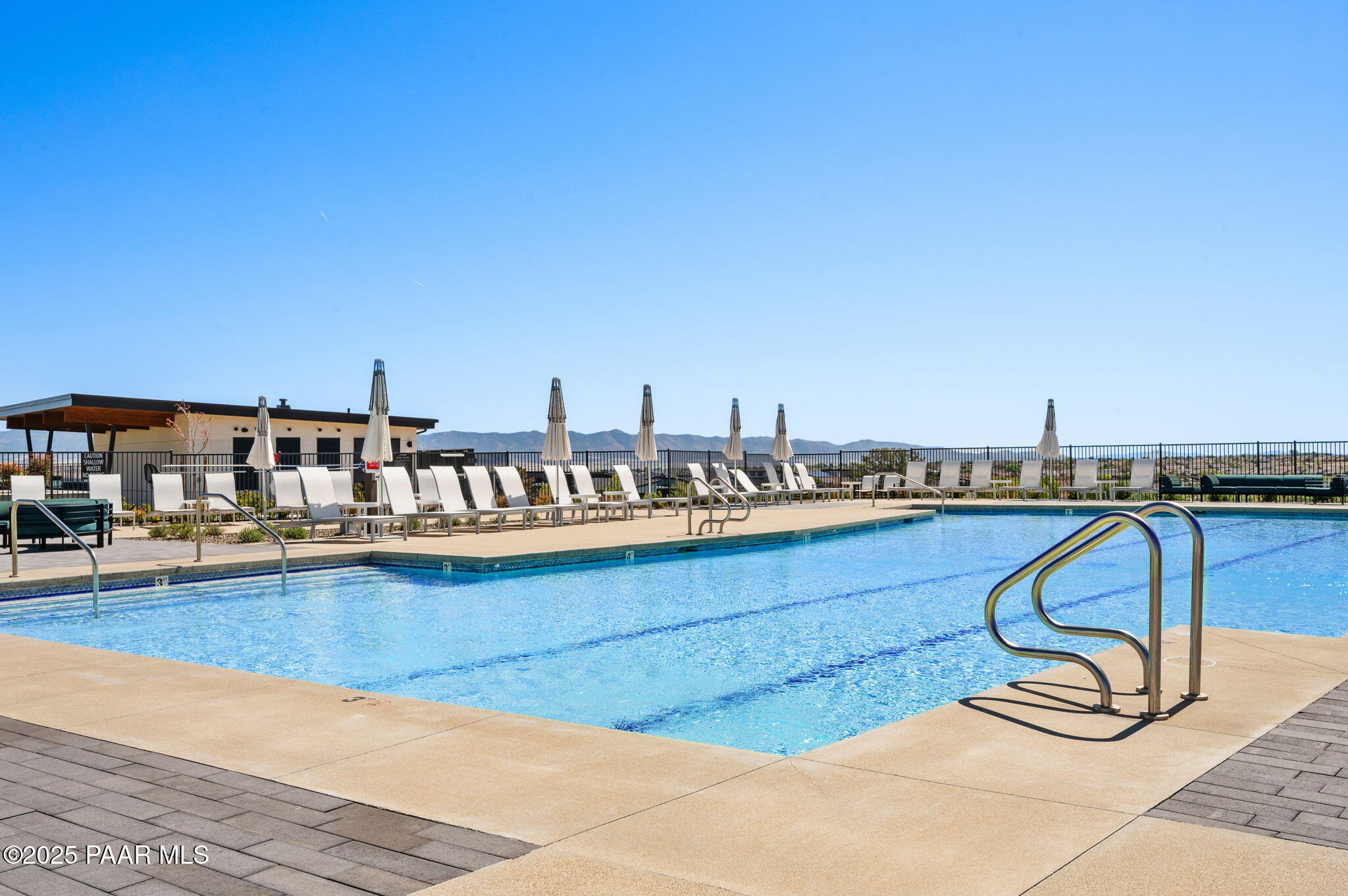 5902 Finch Place Prescott Valley, AZ 86314 - Photo 91 of 116 a view of a swimming pool with outdoor seating and city view