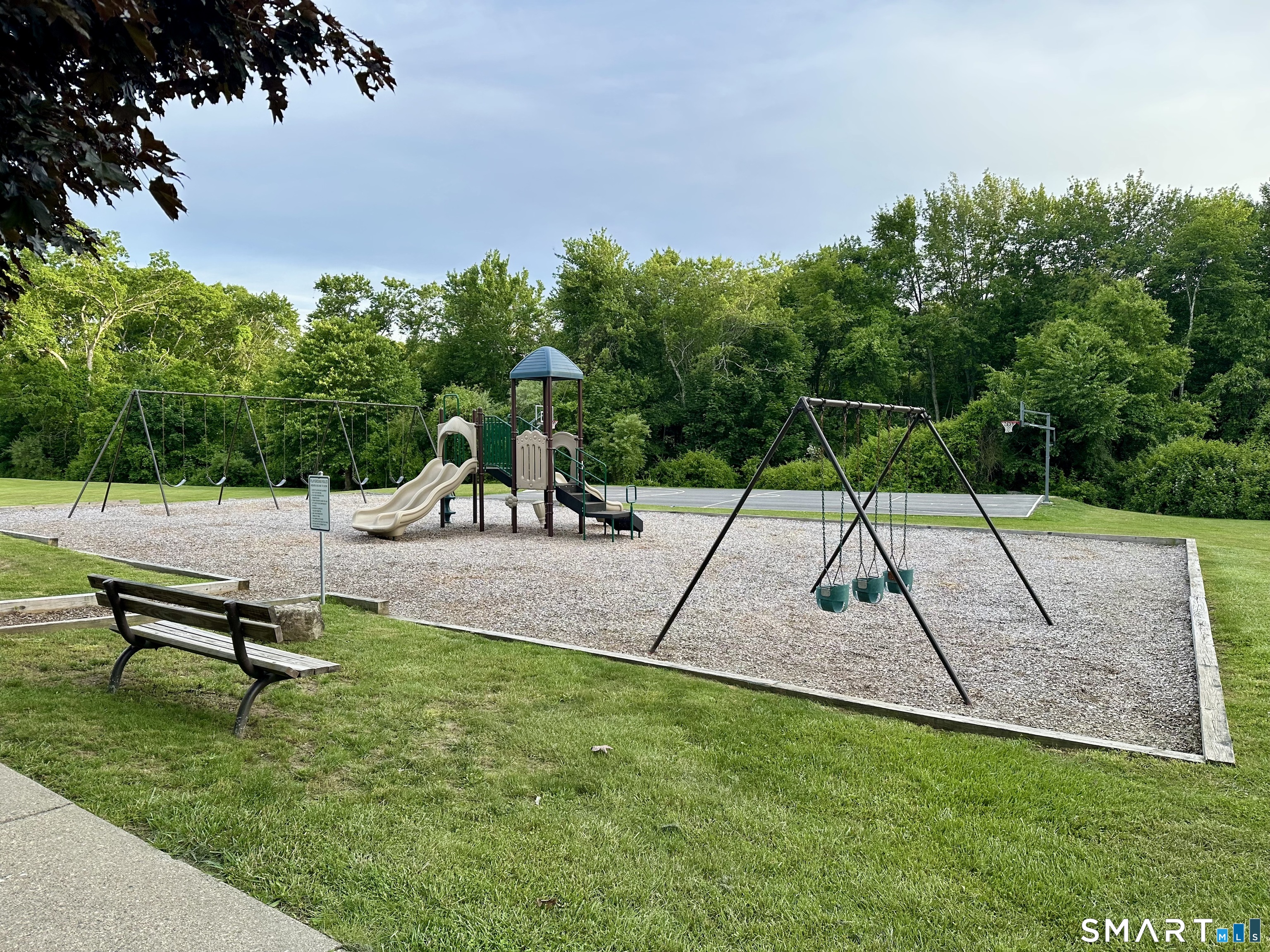 2 Lakeside Drive, Unit M Ledyard, CT 06339 - Photo 34 of 38 Playground, Big Child and Little Child Swing Sets, Benches, Basketball Court