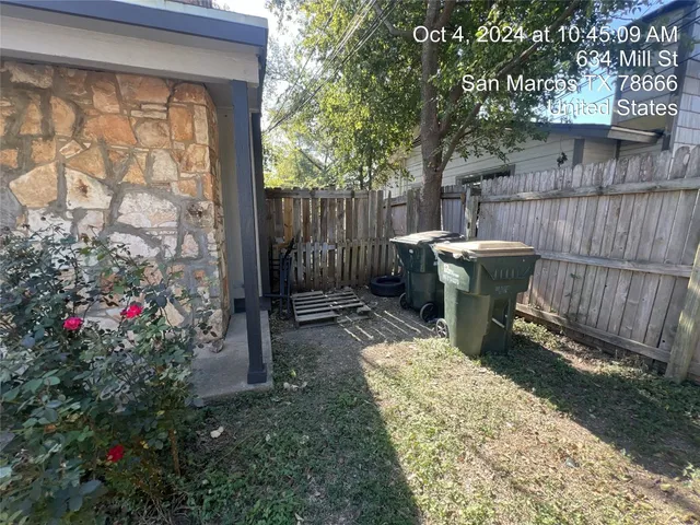 a view of outdoor space and yard