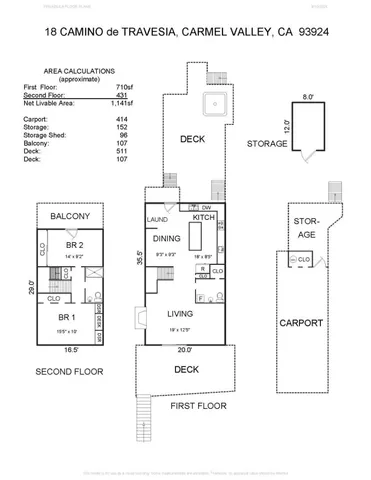 $995,000 | 18 Camino De Travesia, Carmel Valley, CA 93924