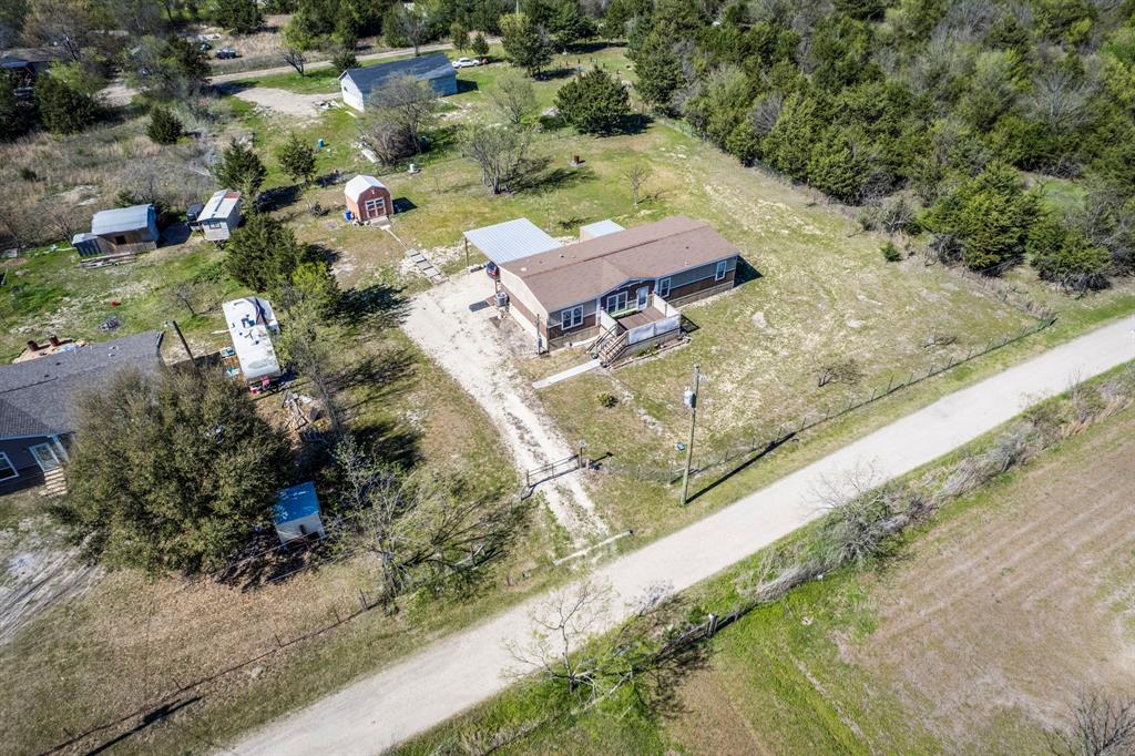 12032 County Road 0190 Rice, TX 75155 - Photo 36 of 40 a aerial view of a house with a yard and lake view