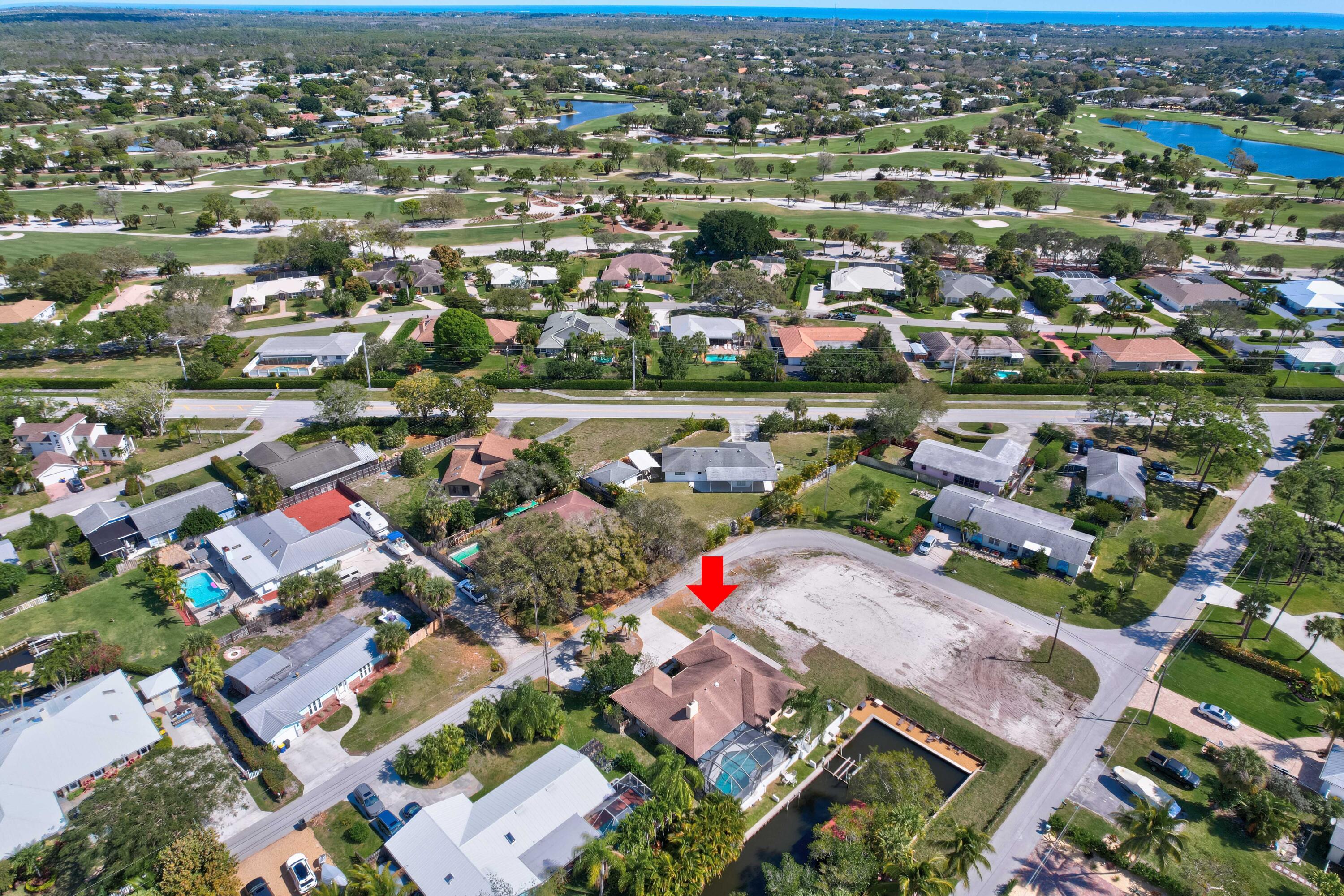 9524 Southeast Cove Point Street Jupiter, FL 33469 - Photo 47 of 58 Aerial looking northeast