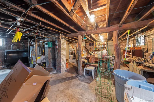 a view of storage and utility room