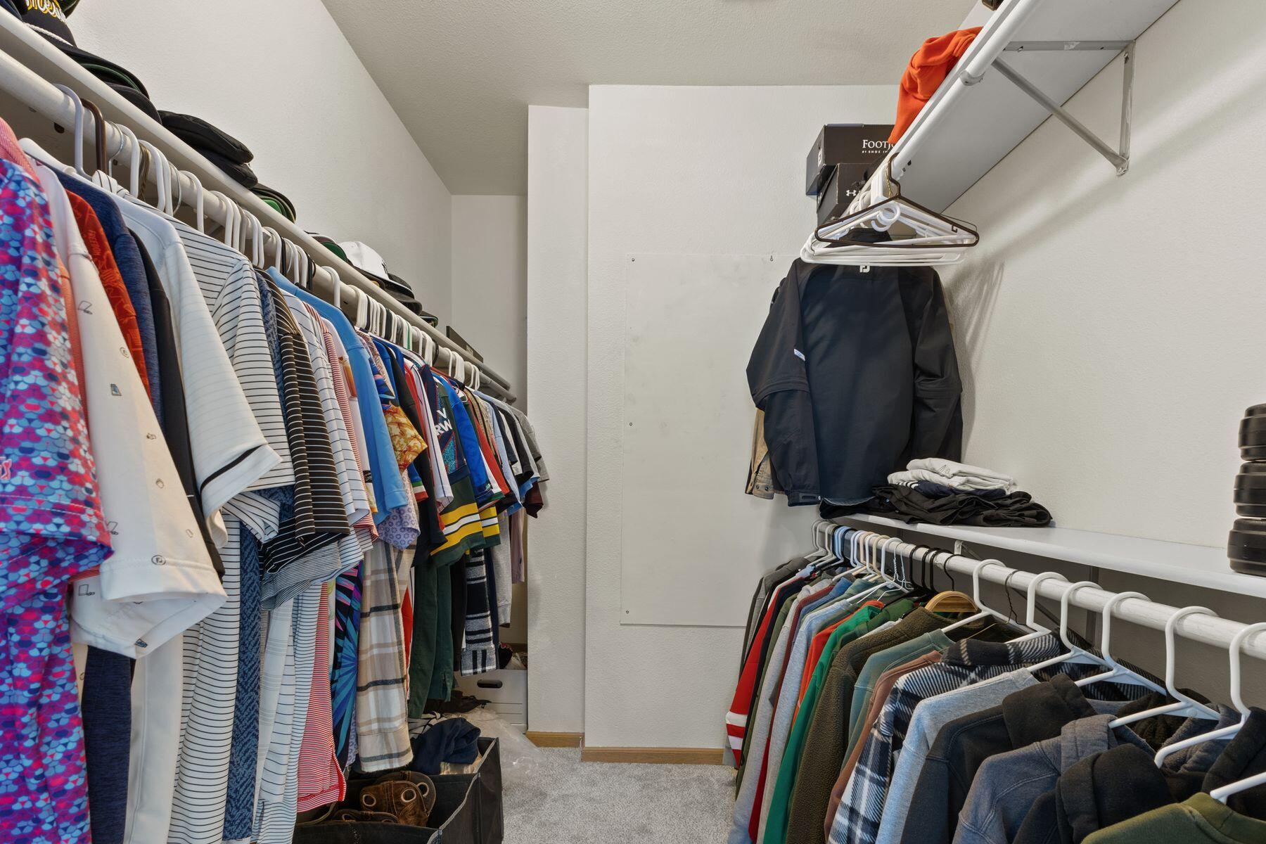 1513 92nd Street, Unit 47 Sturtevant, WI 53177 - Photo 19 of 34 Second Bedroom - Walk-in Closet