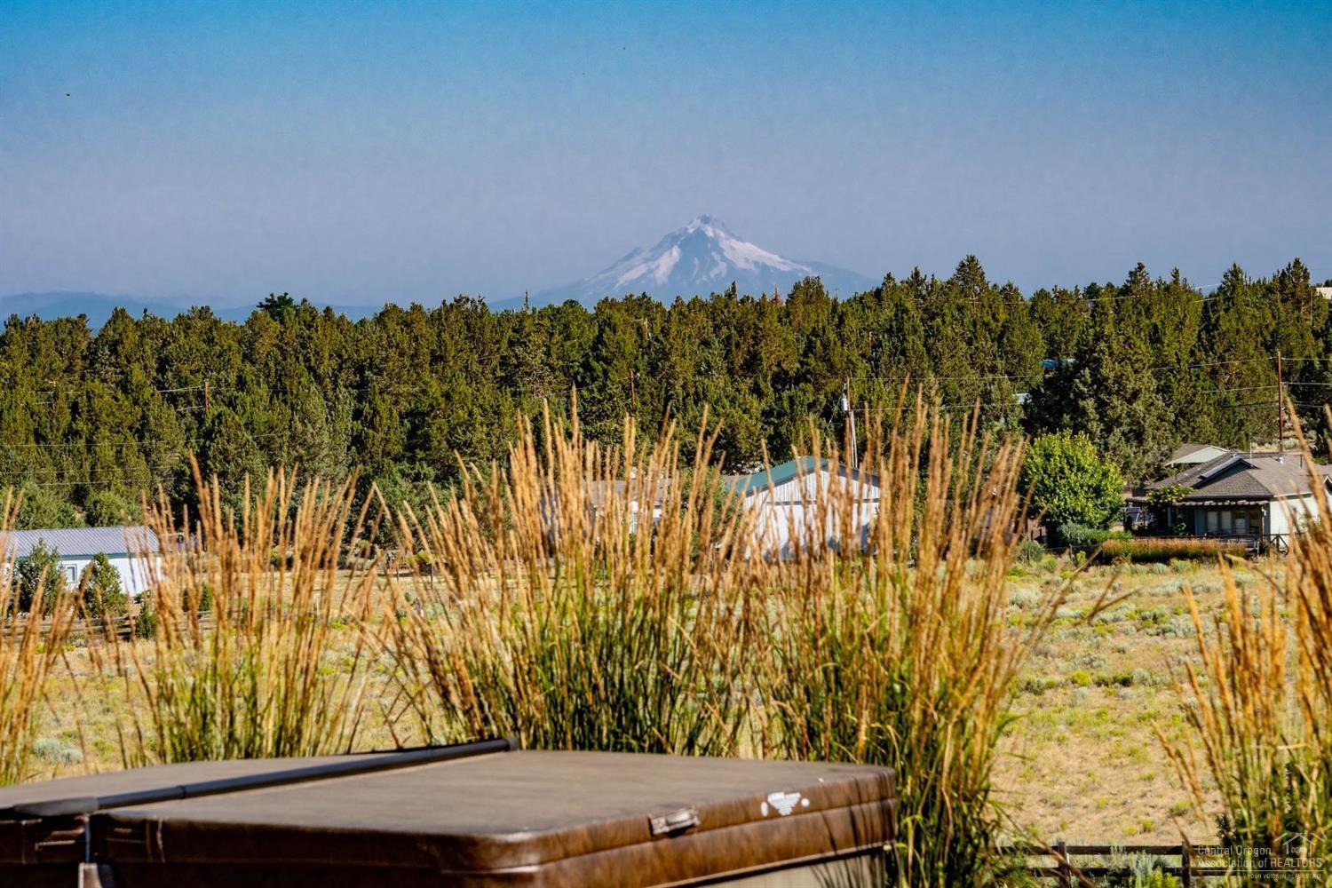 8720 Southwest Panorama Road Terrebonne, OR 97760 - Photo 20 of 24 Mt. Jefferson, as seen from the hot tub