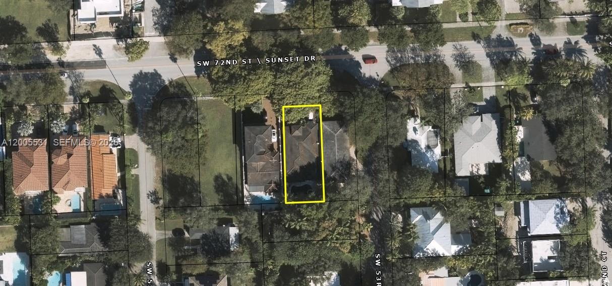 5310 Southwest 72nd Street Miami, FL 33143 - Photo 2 of 20 an aerial view of a residential apartment building with a yard
