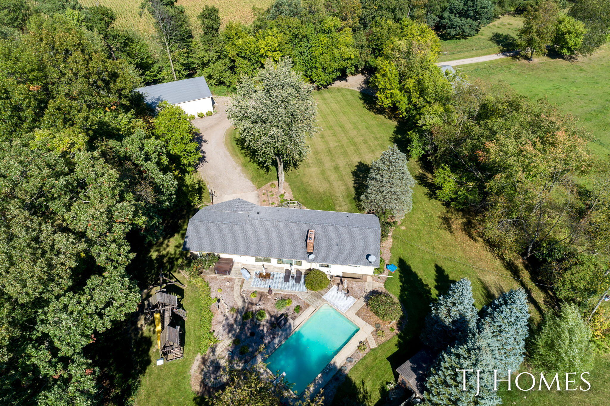 6425 Moe Road Middleville, MI 49333 - Photo 63 of 64 6425 Moe Rd Aerials-13