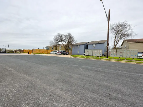 a view of a city with tall buildings
