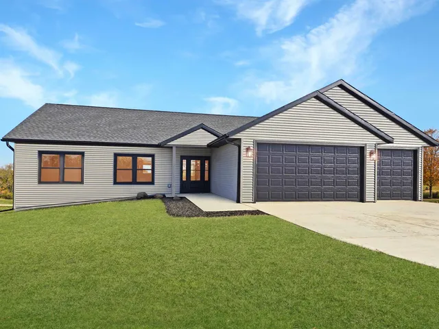 a view of entryway with a front door