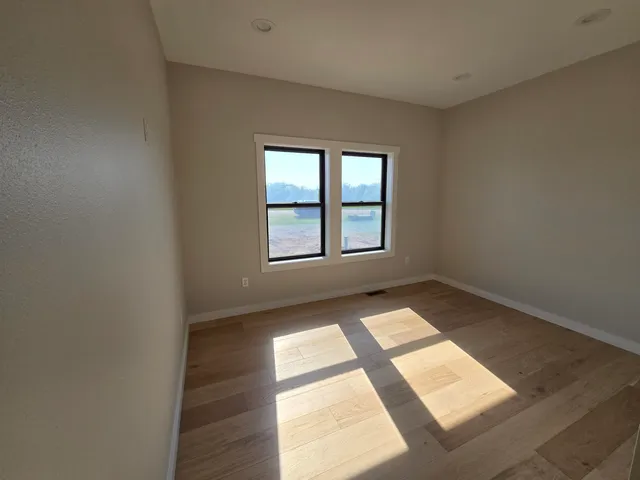 a view of empty room