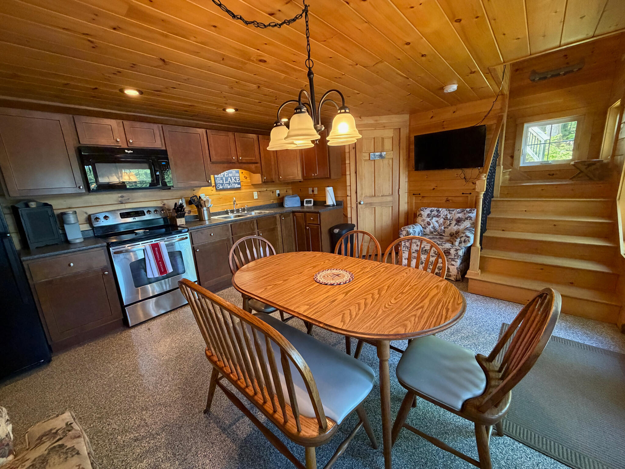 140 Foss Road Acton, ME 04001 - Photo 40 of 43 Walk out kitchen/dining/bath