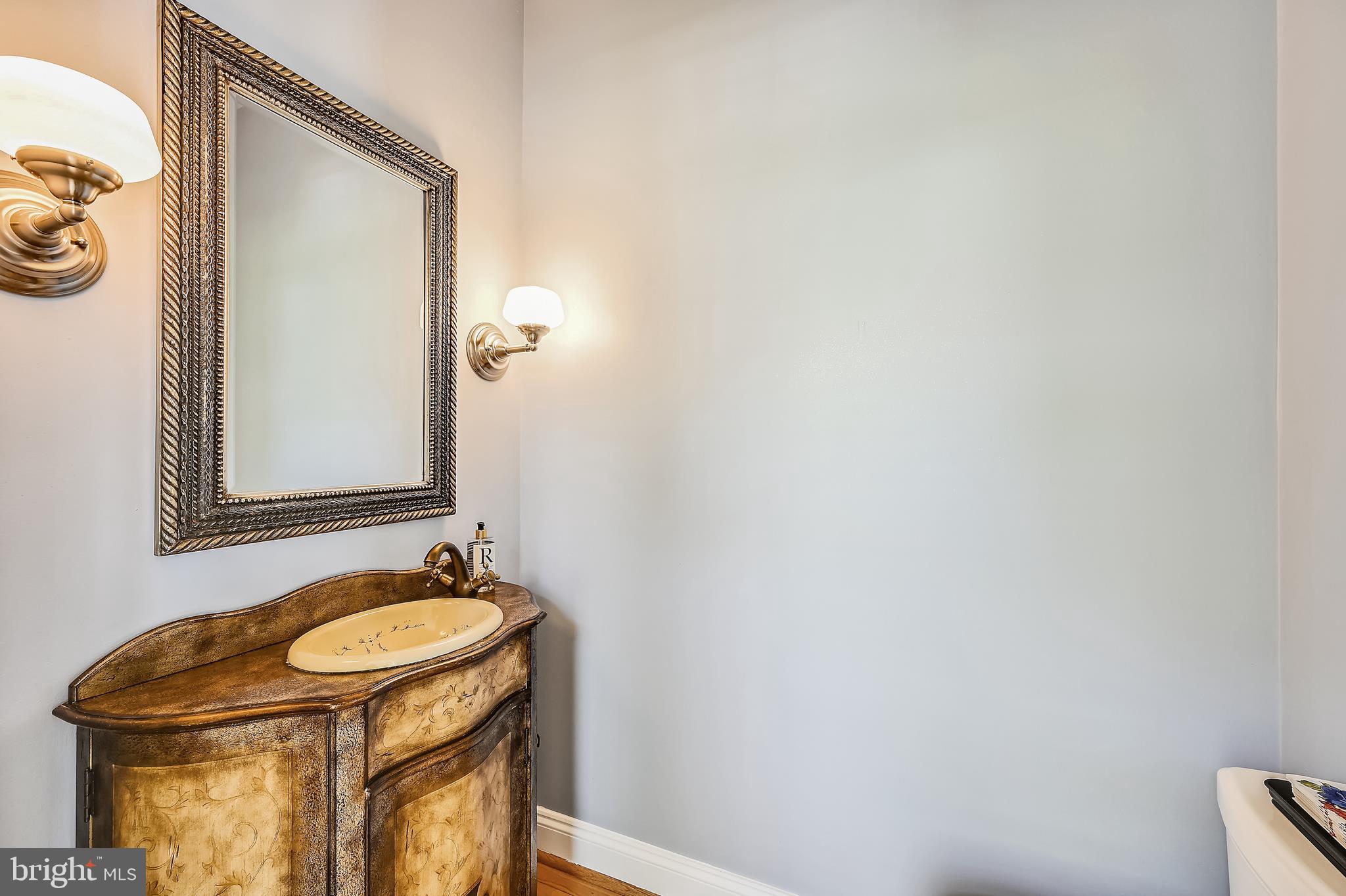 4924 East Chalk Point Road West River, MD 20778 - Photo 32 of 61 Powder Rm w/ Custom Vanity