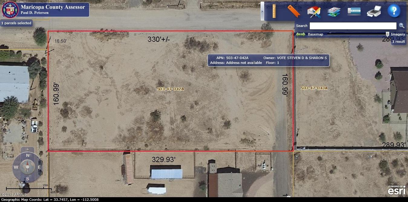 203rd Ave and Peakview Vote zoom aerial