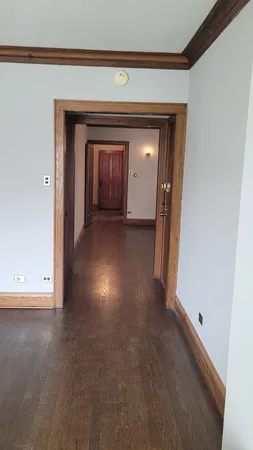 a view of a garage