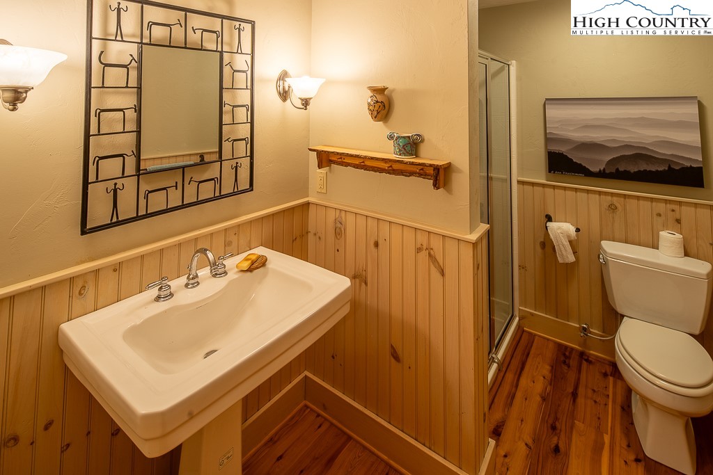 138 Mulberry Lane Boone, NC 28607 - Photo 25 of 33 a bathroom with a sink toilet and shower